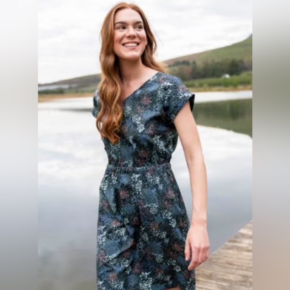 CATO WRAP DRESS - Picture 1 of 7